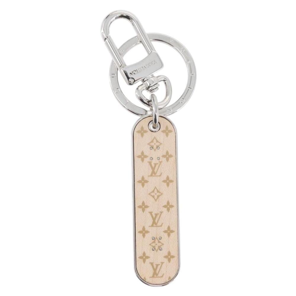 Louis Vuitton Porte Cres Skate Board Charm Metal Beige Mp3135